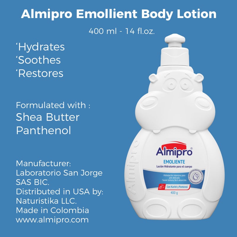 almipro Emollient Baby Daily Moisture Lotion for a Soft and Smooth Skin. 400 g. - 14 Oz. - Image 5
